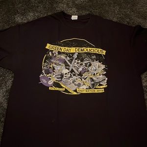 Men’s Green Day XL black t shirt